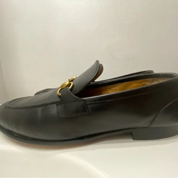 Men's Black Gucci Loafers size 8.5